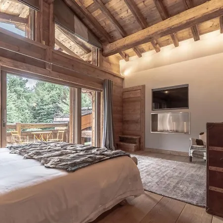 Ferienhaus Balcony View Within Walking Distance Megève